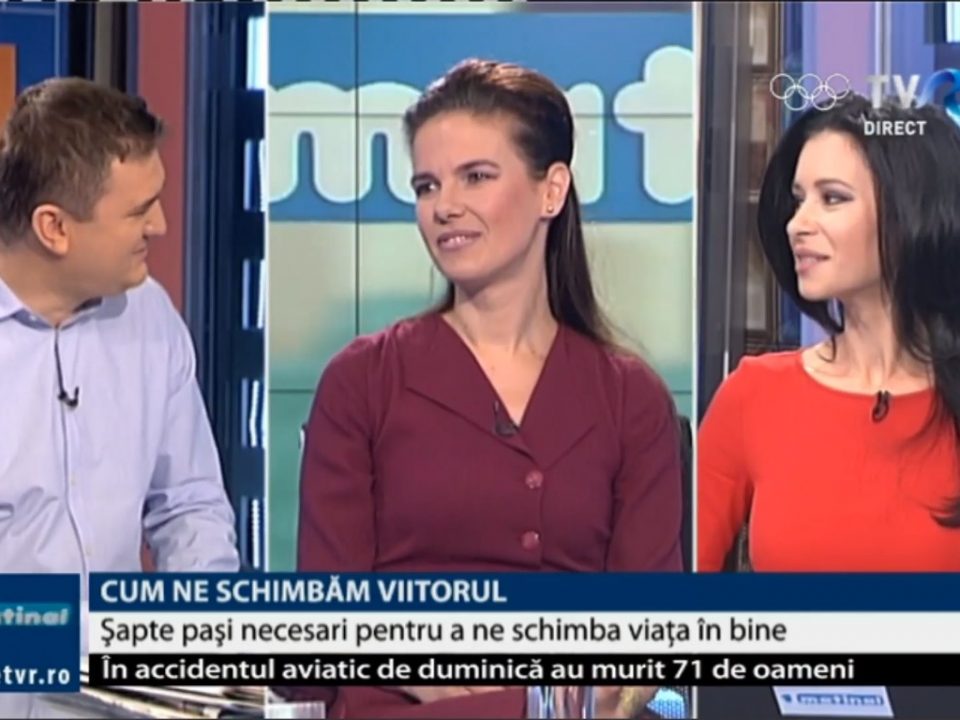 Despre relaxare, interviu cu Simona Nicolaescu la TVR1