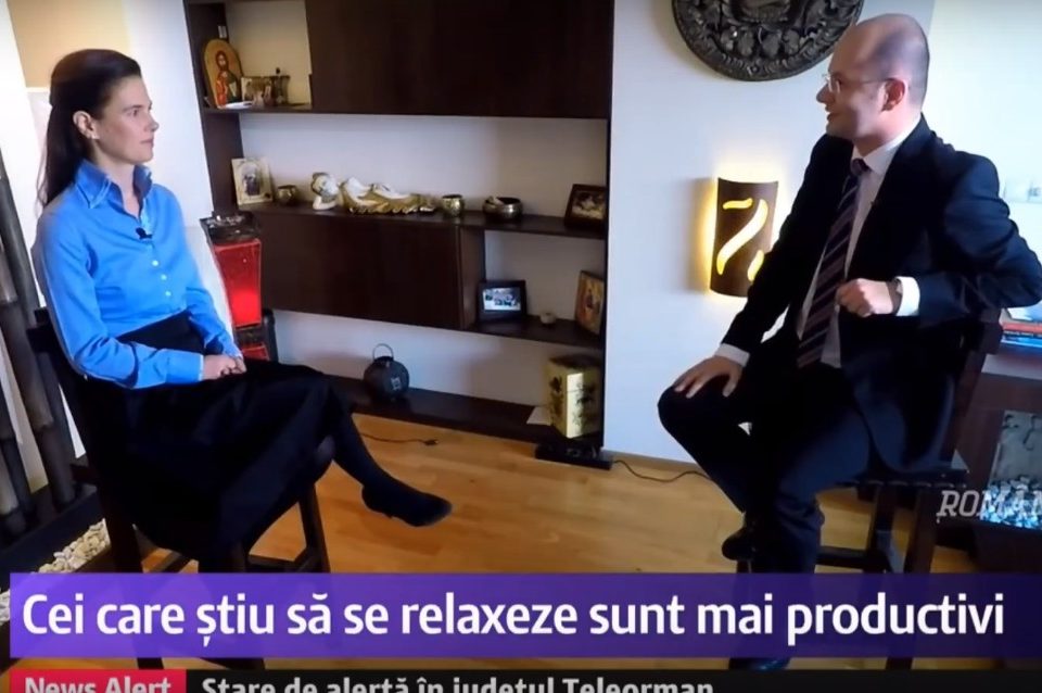 Romania, fast-forward, interviu cu Simona Nicolaescu